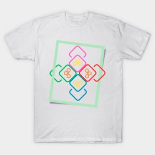 color frame T-Shirt